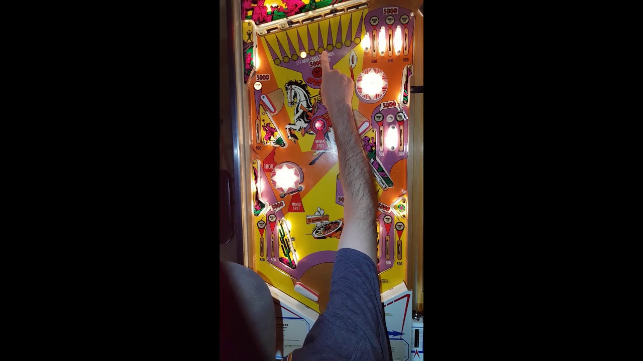 1975 Gottlieb El Dorado Pinball Machine Gameplay and Tutorial