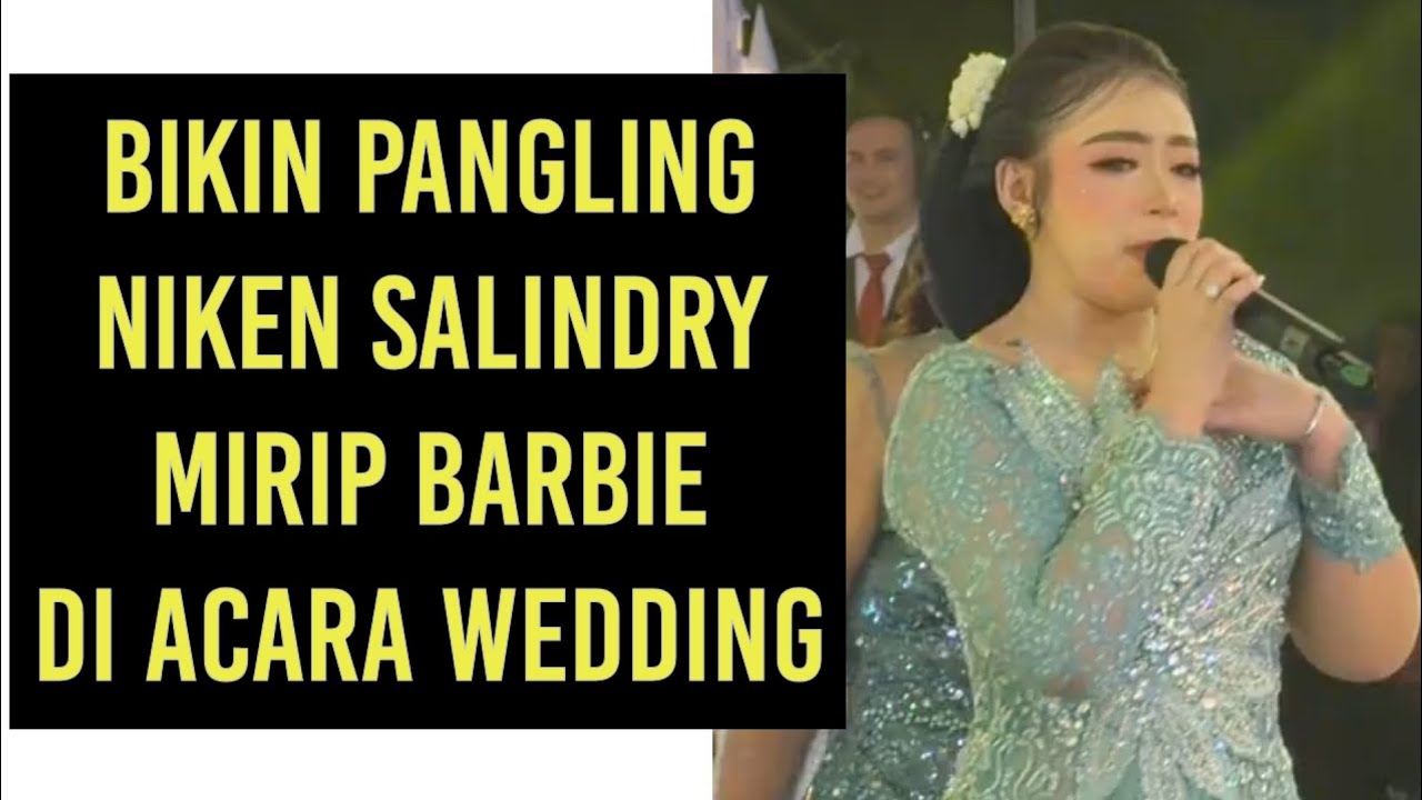 NIKEN SALINDRY MIRIP BARBIE DI ACARA WEDDING