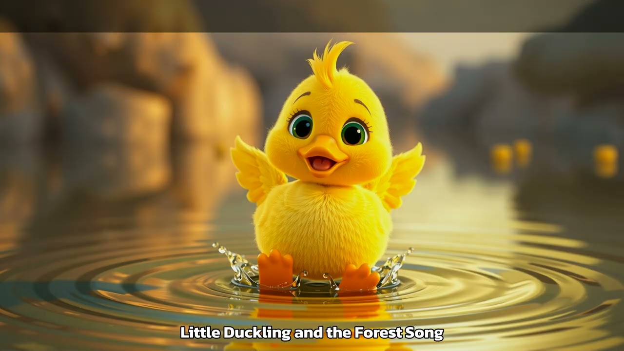 Little Duckling and the Forest Song | Bedtime Story for Kids 🌙