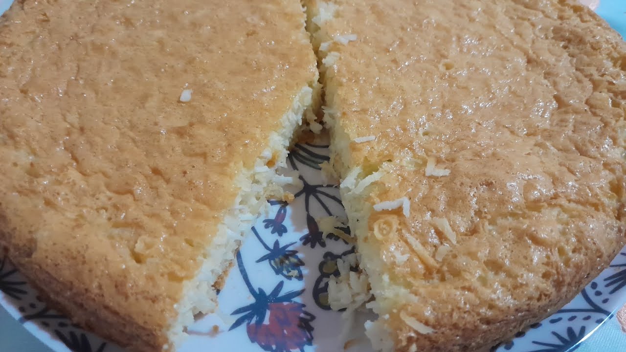 Torta de Coco  Fácil,  Fácil!