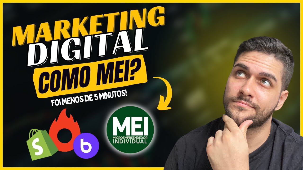 Como abrir MEI para trabalhar comMARKETING DIGITAL | Passo a Passo 2024