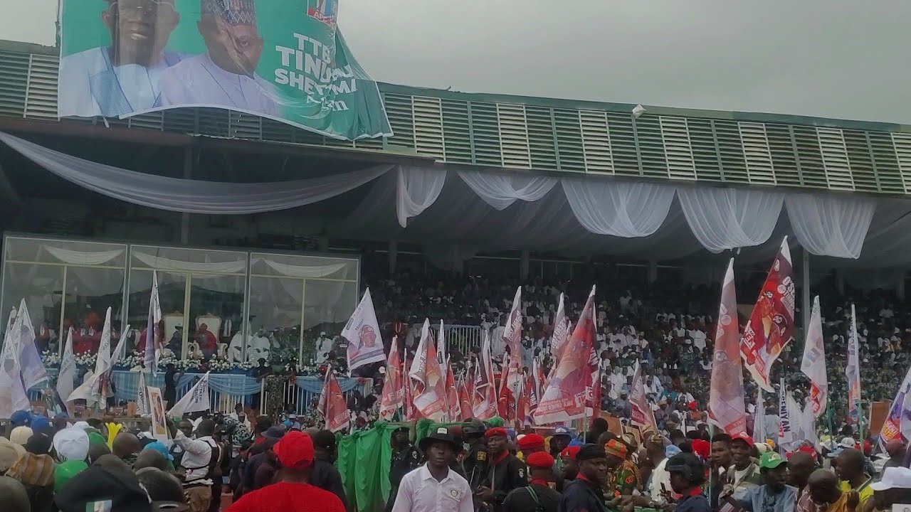 BOLA TINUBU TORCH BEARER LAUCHING IN LIBERTY STADIUM IBADAN