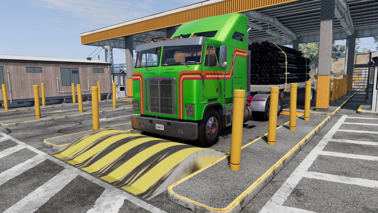 Trucks vs SpeedBumps | BeamNG.Drive 🛻🚚🚛
