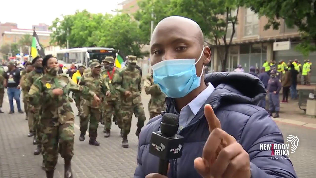 uMkhonto Wesizwe in Gauteng joined by several other organisations  march to Luthuli House