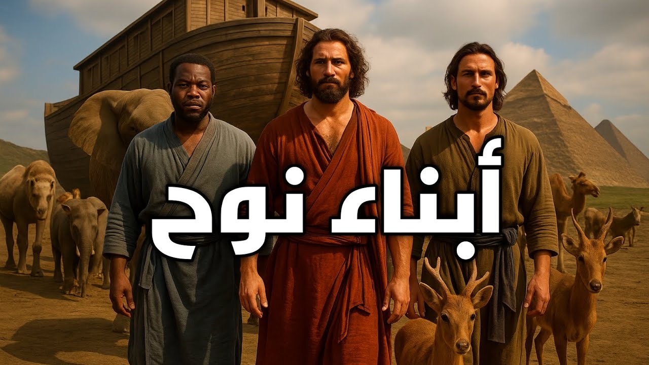 فيديو سينمائي أبناء نوح الثلاثة، وهل يأجوج ومأجوج من نسل حام؟ أسرار ما بعد الطوفان! الجزء الثاني.