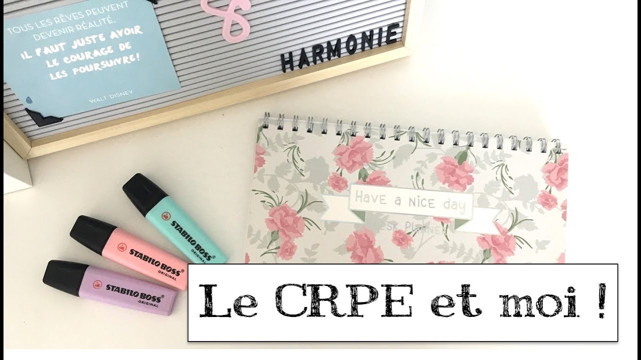 Comment j'ai réussi le CRPE !