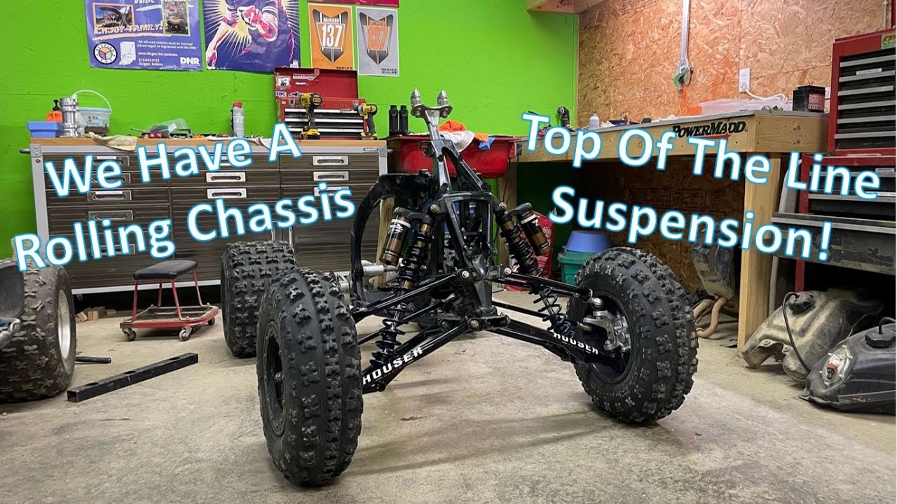 YFZ450R XC Race Quad Build Part 4: Full Suspension Install