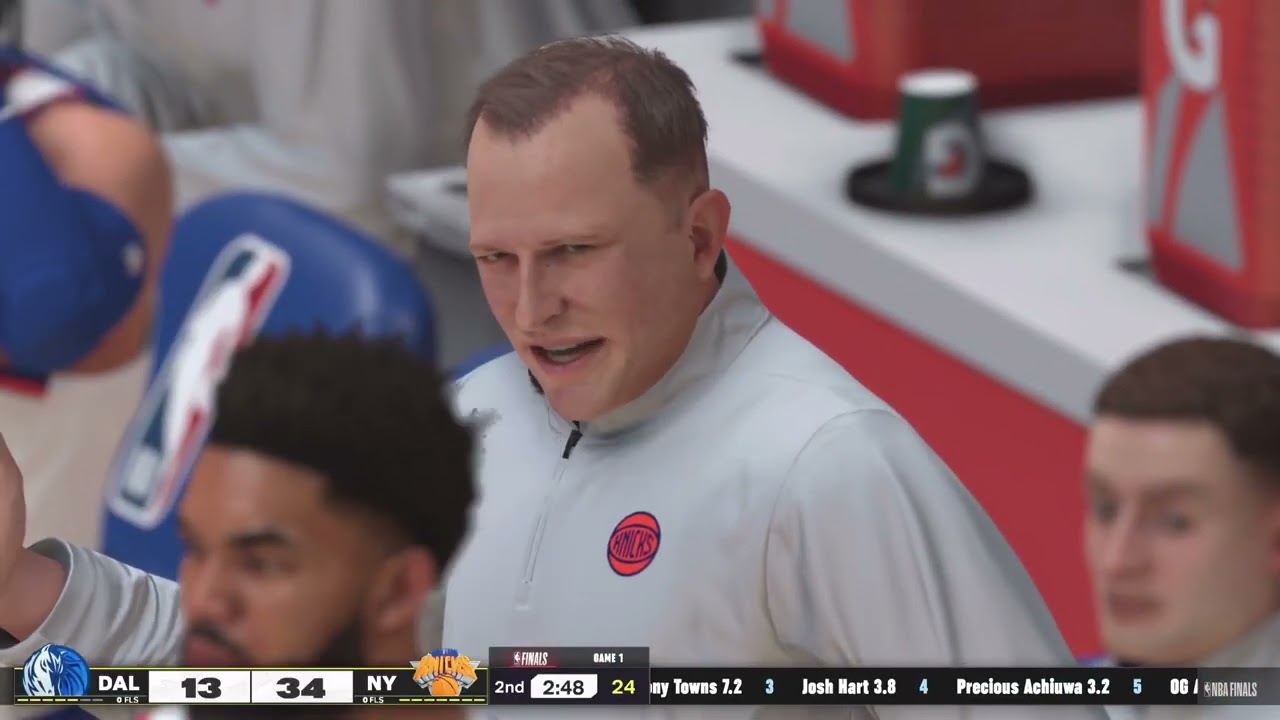 It's the NBA on Twitch.It's the playoffs. Round 3🏈🏈🏈🏈 Championship game Dallas versus Th