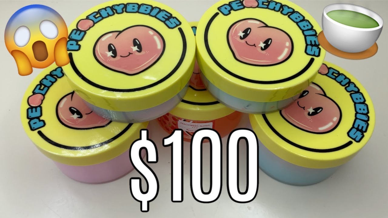 $100 BRUTALLY HONEST SLIME REVIEW?! (ft PeachyBbies)
