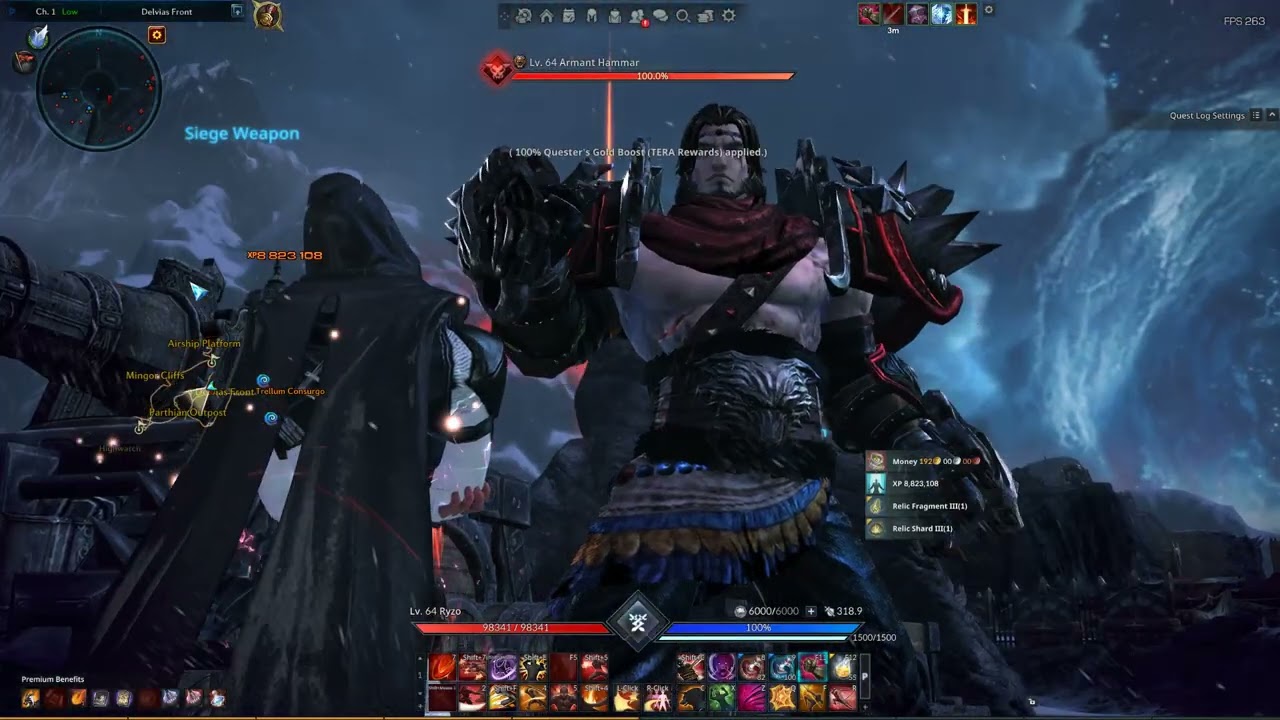 Tera Agaia Warrior Castanic Misiones Español #24