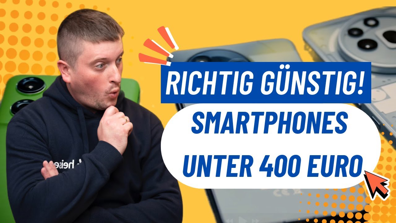 G&uuml;nstige Top-Smartphones: Nothing, Xiaomi, Motorola & Co.