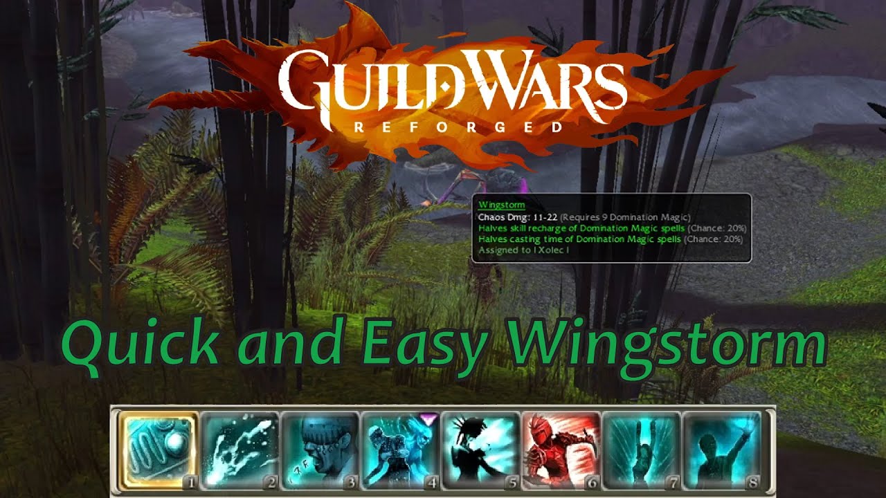 Guild Wars Reforged: Super Easy Wingstorm Farm for Ritualist