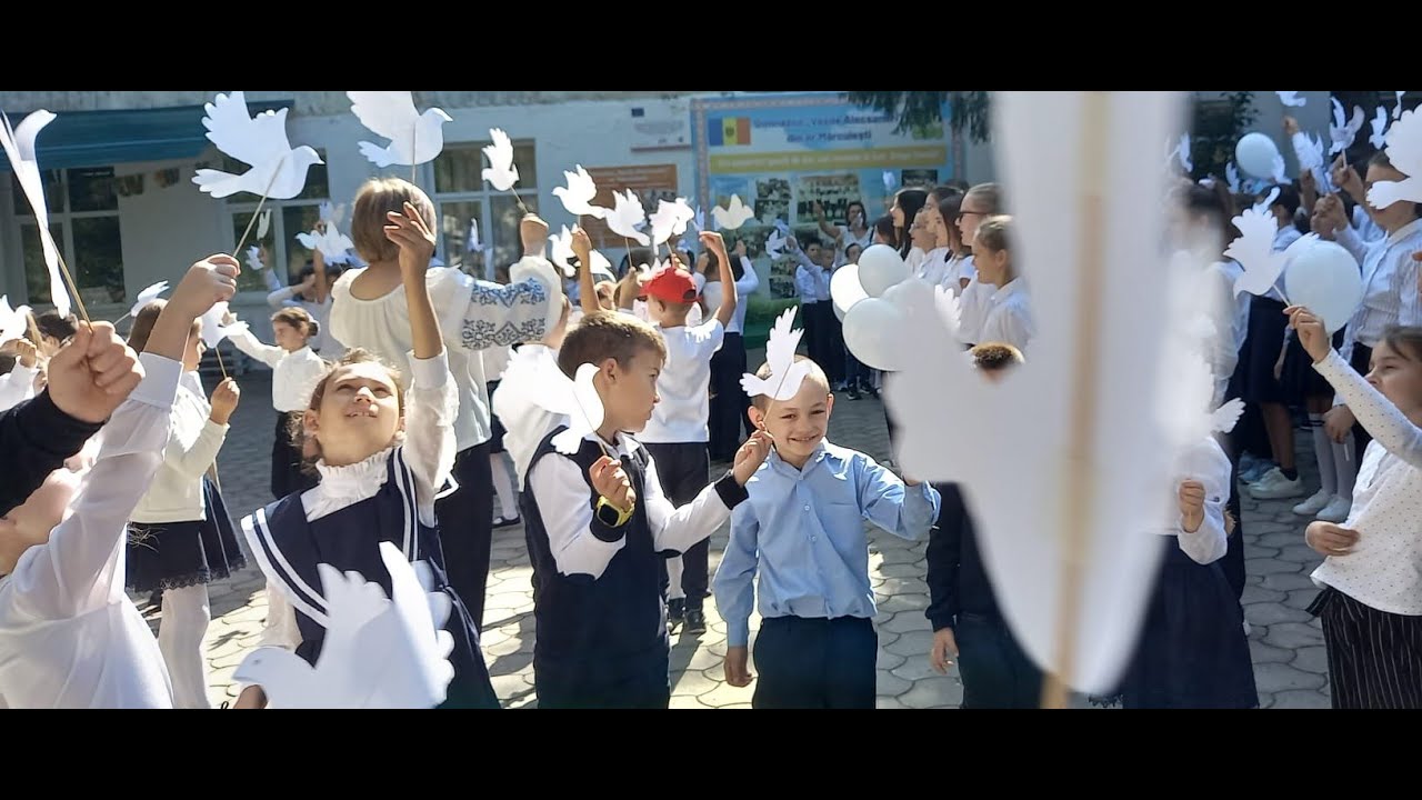 Flashmob de Ziua Internațională a Păcii! Să trăim în pace noi