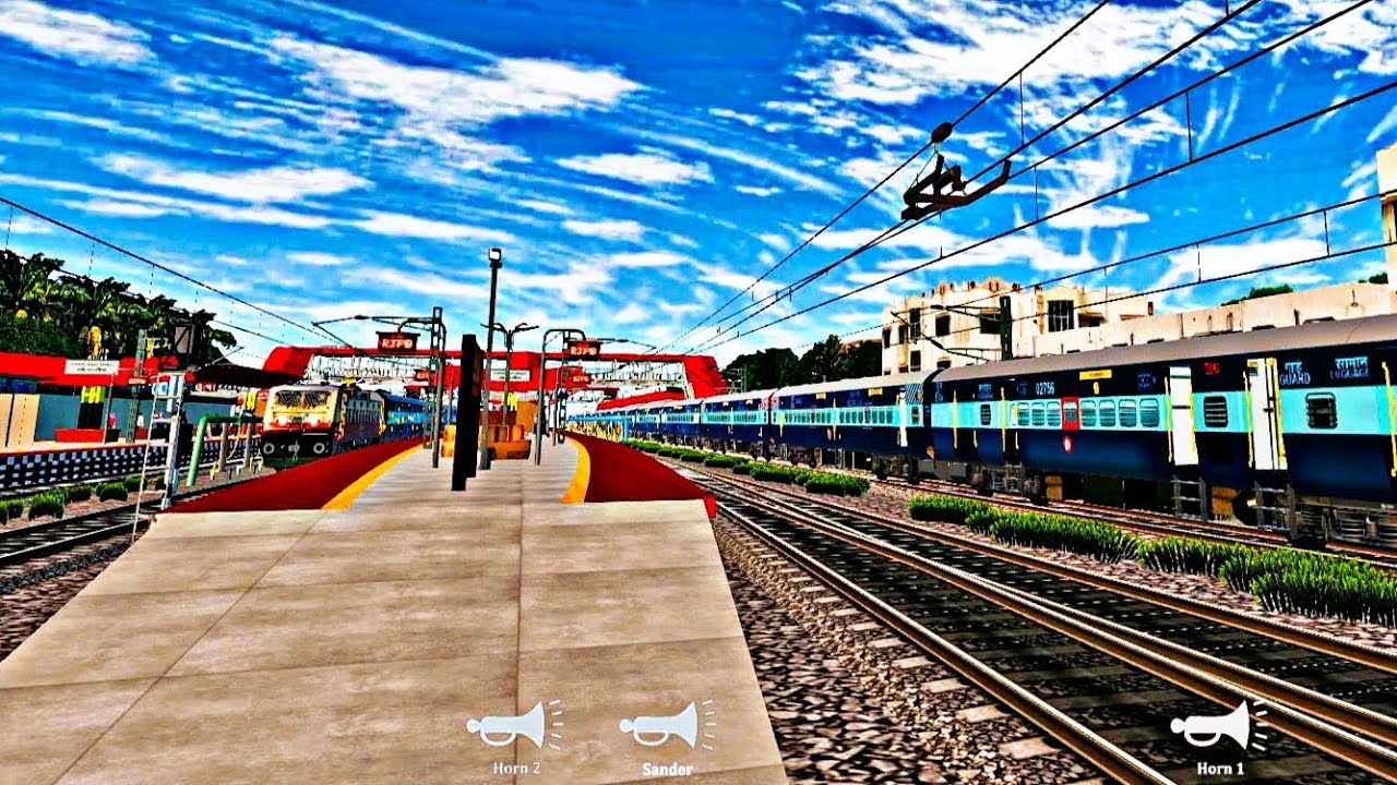 NEW ROUTE AND NEW TRAIN JOURNEY 🚂🇮🇳 | PART 2 REALISTIC GAMEPLAY | Railway simulator India |#trending