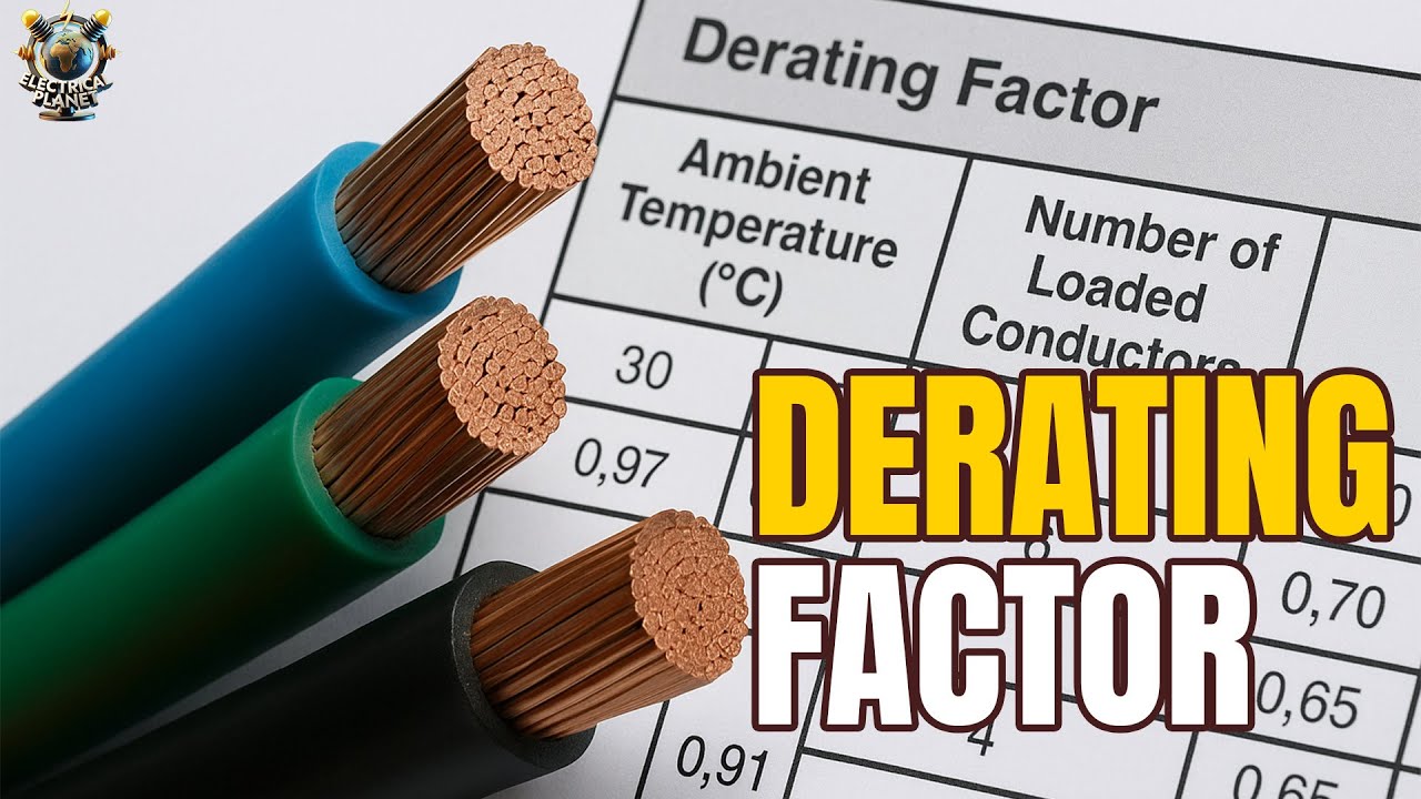 Derating Factor of Cable |Explained