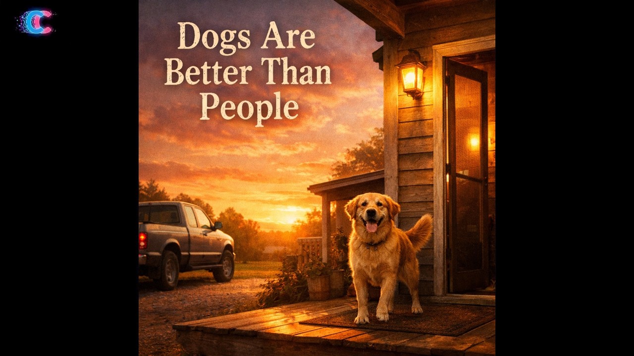Dogs Are Better Than People (Lyric Video) (Country)
