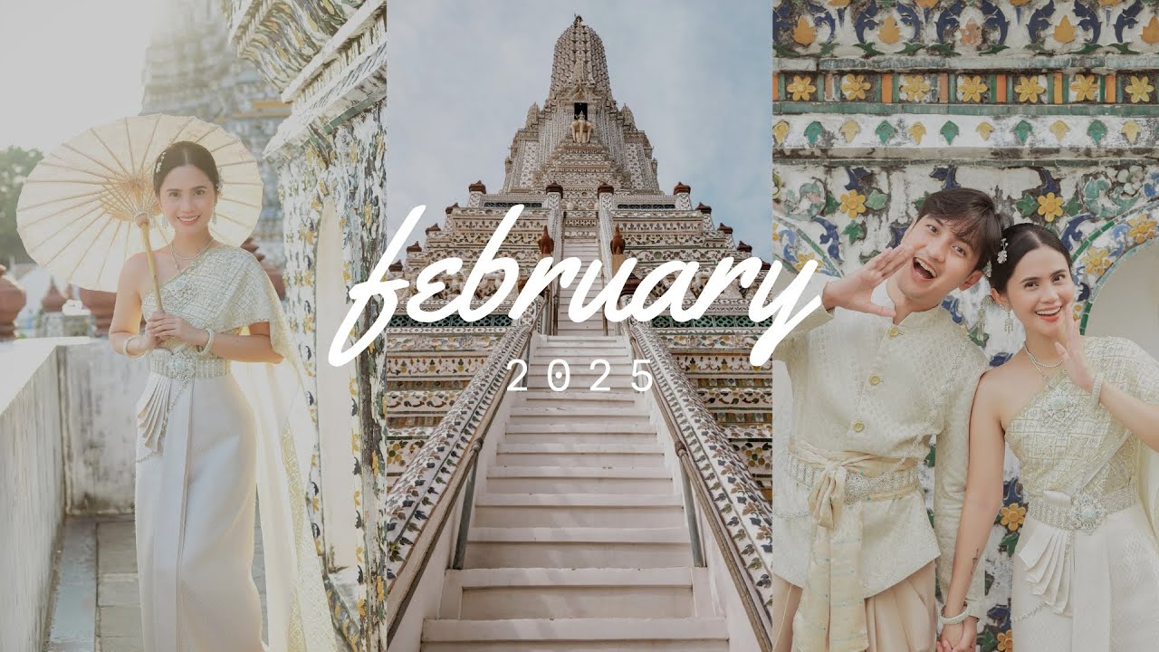 february vlog 🤍 thailand trip | Anna Cay ♥