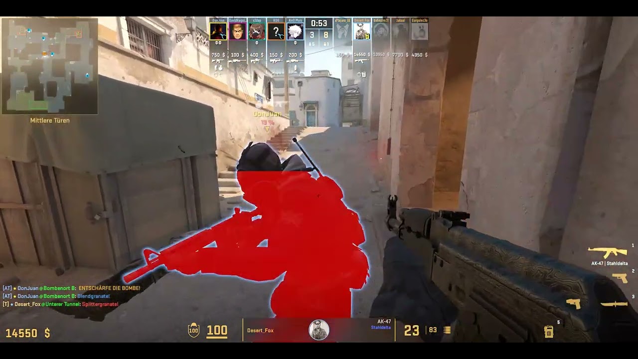 CSGO:2 best of dust 2 / 33kills / Rank :MG