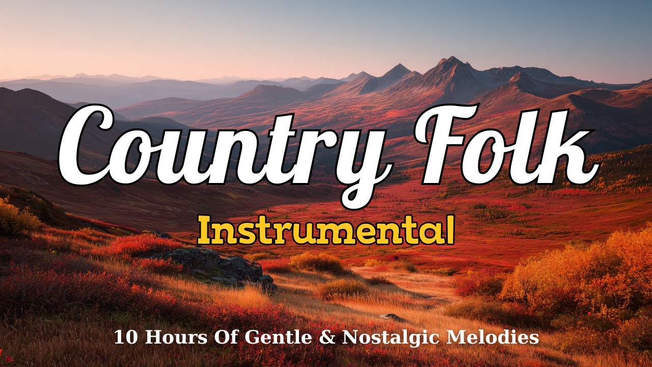 [Country Folk Instrumental] &ndash; 10 Hours Gentle & Nostalgic Melodies for Peaceful Evenings