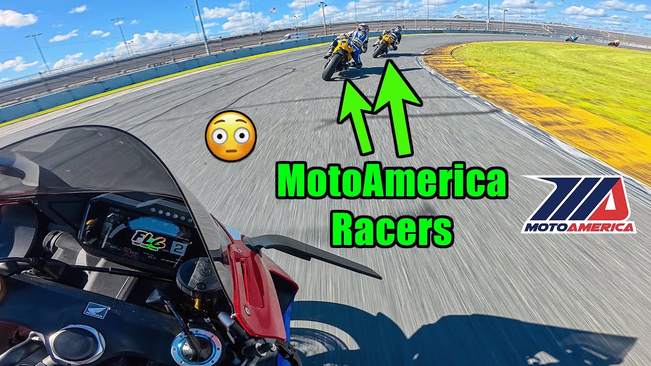 MotoAmerica Riders Meet STREET HOOLIGAN 😳| Fireblade Races At Daytona Track Day 🏁