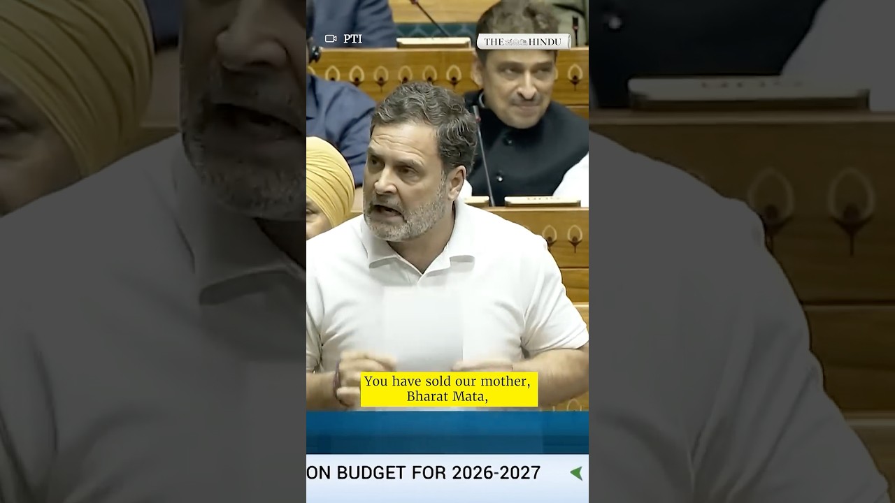 Government sold Bharat Mata: Rahul Gandhi on India-US trade deal