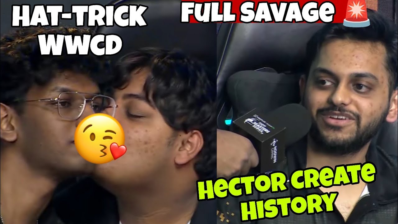 Hector Full SAVAGE Interview After Hat-trick Wwcd Record 😱 W&f Moment 🔥