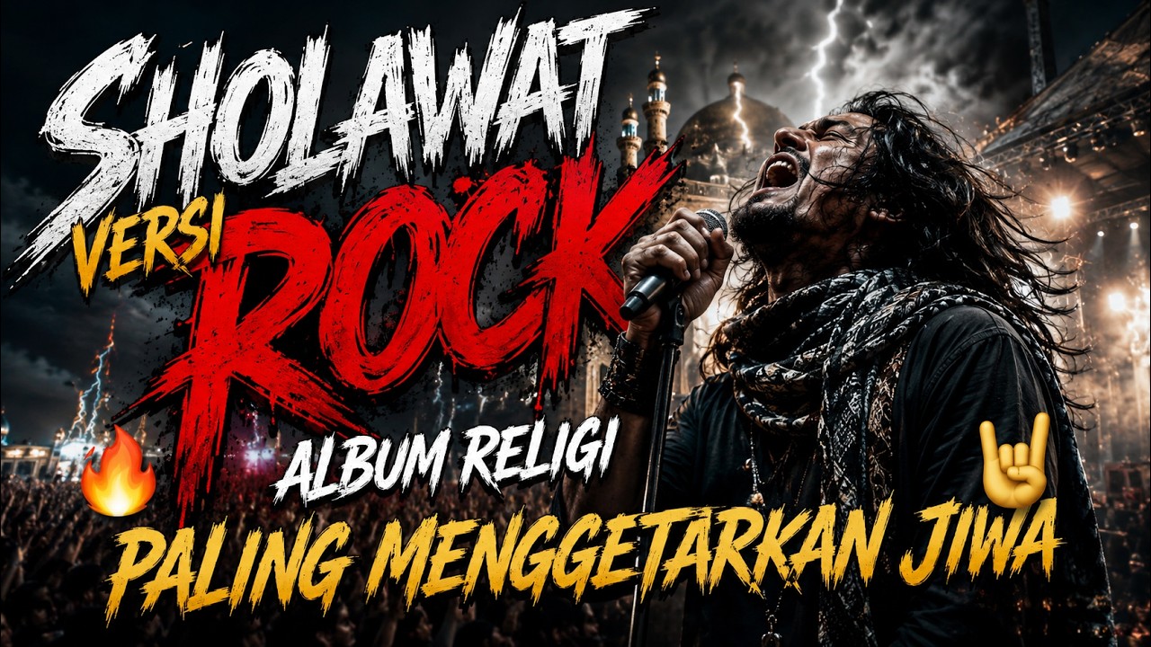 TERBARU 😭 ROCKER BERSHOLAWAT | ALBUM  SHOLAWAT NABI VERSI ROCK METAL POPULER DAHSYAT 2026