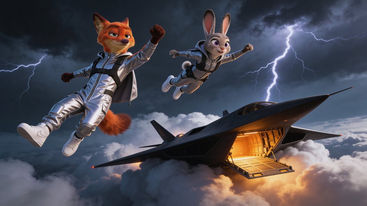 Nick & Judy | Shocking Their Hybrid's Secret Revealed | Zootopia 2: Sky Heist (Part 5 4K)