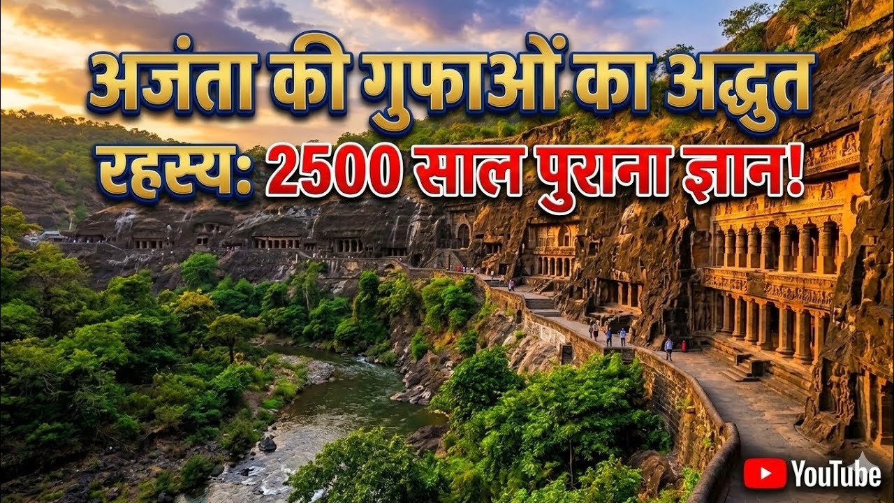 Ajanta ki gufayen Ek Rochak video