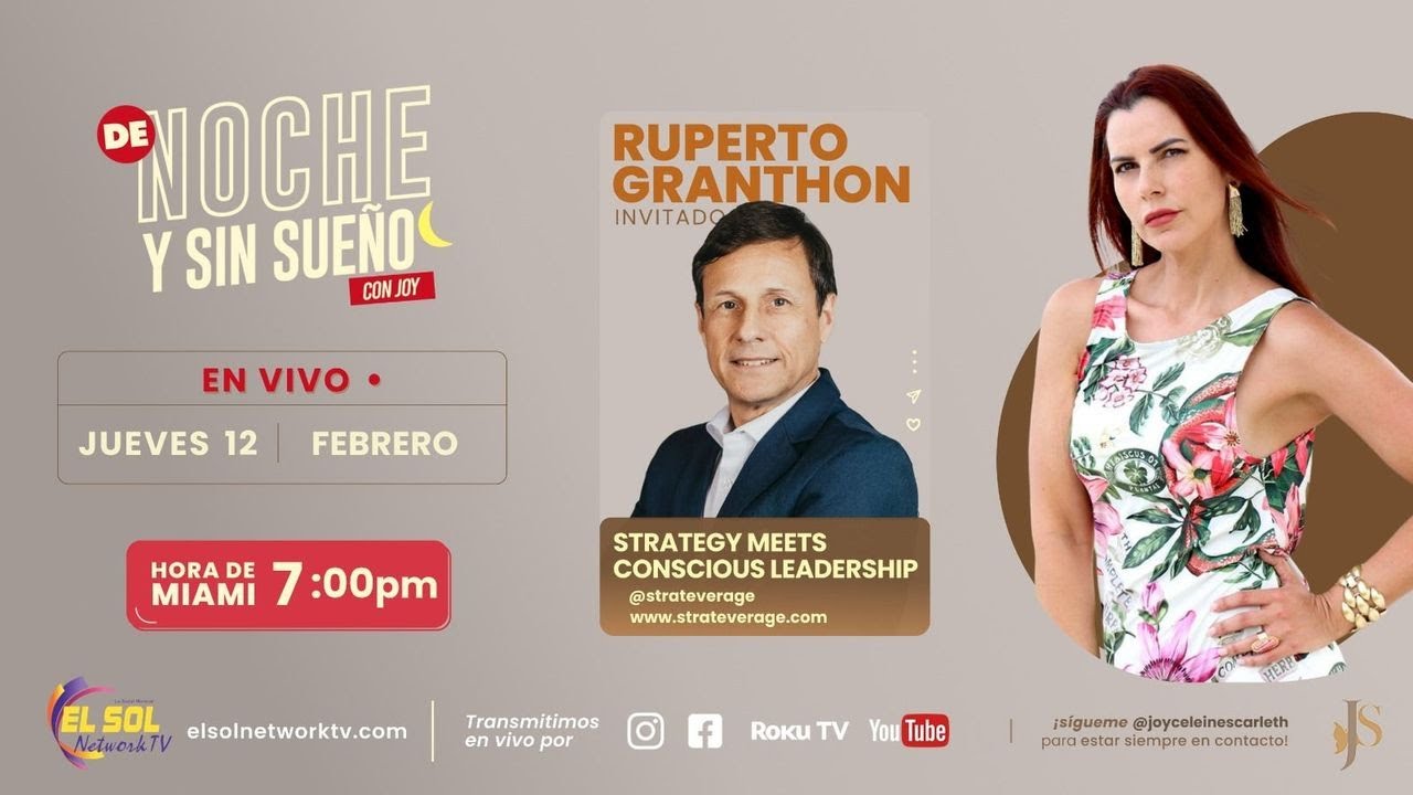 Ruperto Granthon habla de estrategias empresariales con Joy
