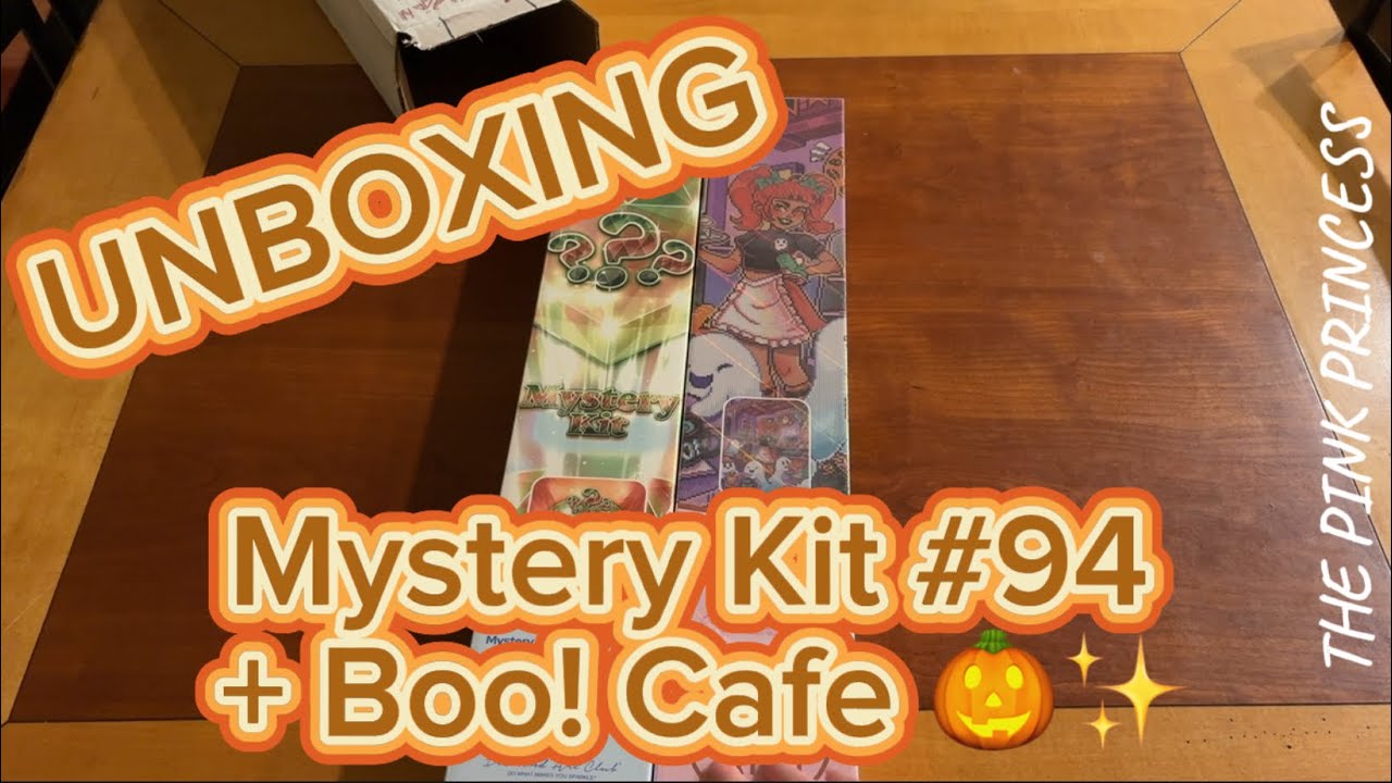 🎃 Unboxing Diamond Art Club’s Mystery Kit #94 & Boo! Cafe | Halloween Drop Haul 👻