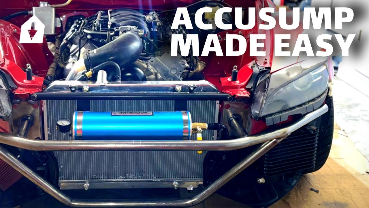 Установка Accusump для двигателя LS