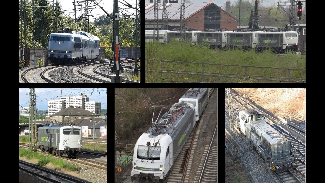 Railadventure DE 18, BR 103 222, 183 500 ,  5 x 111 und deren Unterschiede sowie Ukraine Lok und 139