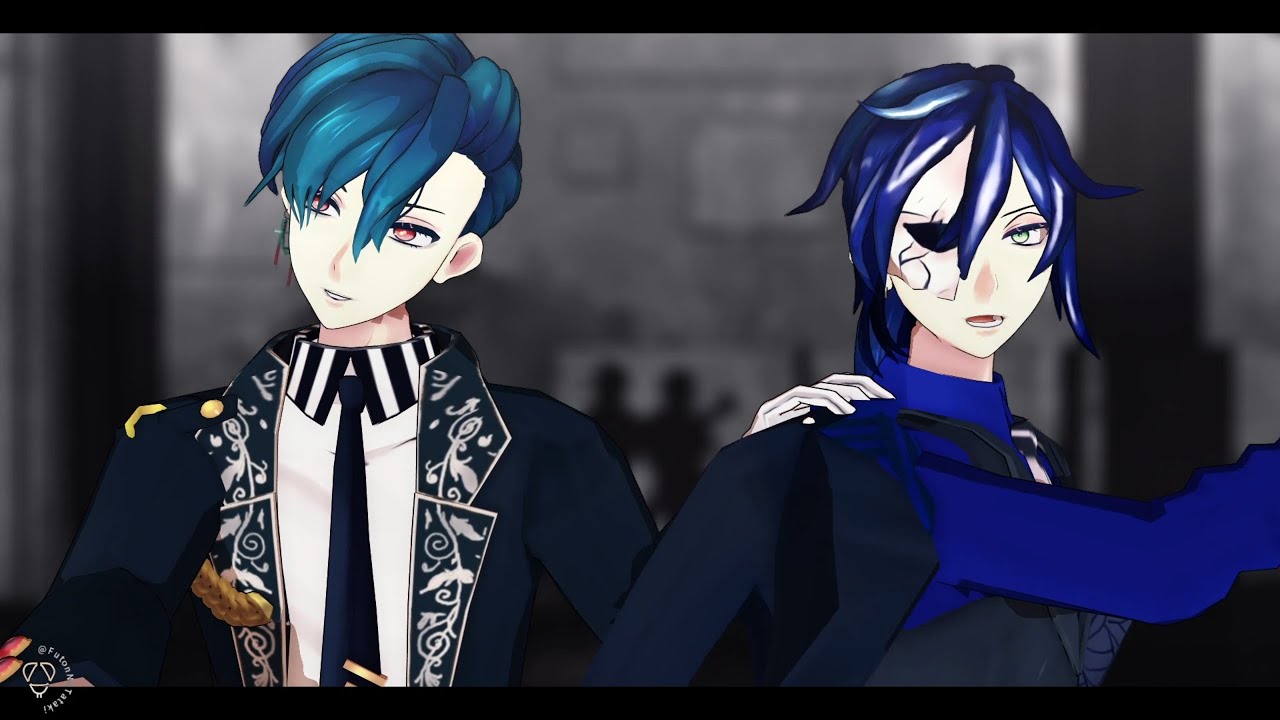【MMDあくねこ】ハウレスとボスキのダンスバトル【自作モデル】