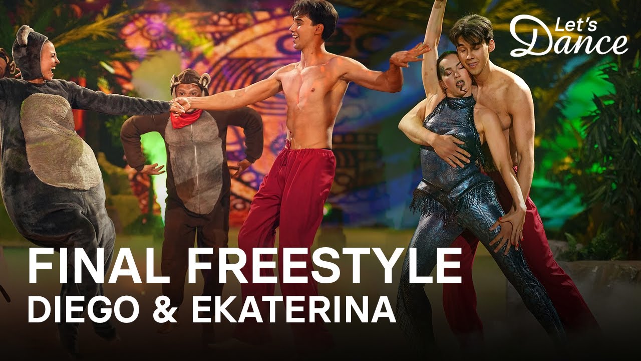 DSCHUNGELFEELING beim FINALTANZ von Diego und Ekat 💃🕺🪩| Let's Dance 2025 💃