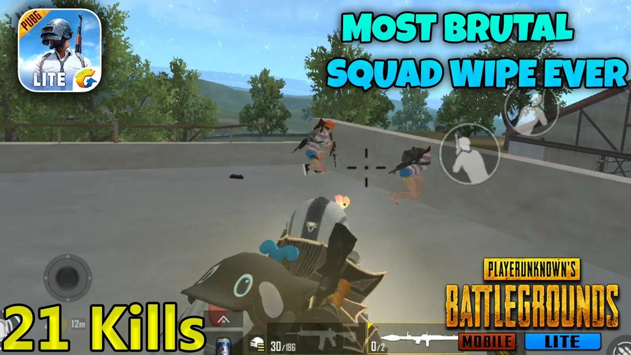 Most Brutal Squad Wipe Ever | PUBG Mobile Lite
