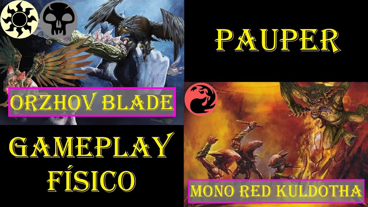 BW Blade Vs Mono Red Kuldotha [PAUPER] | Gameplay Físico #mtg #mtgpaupergameplay #mtgbrasil