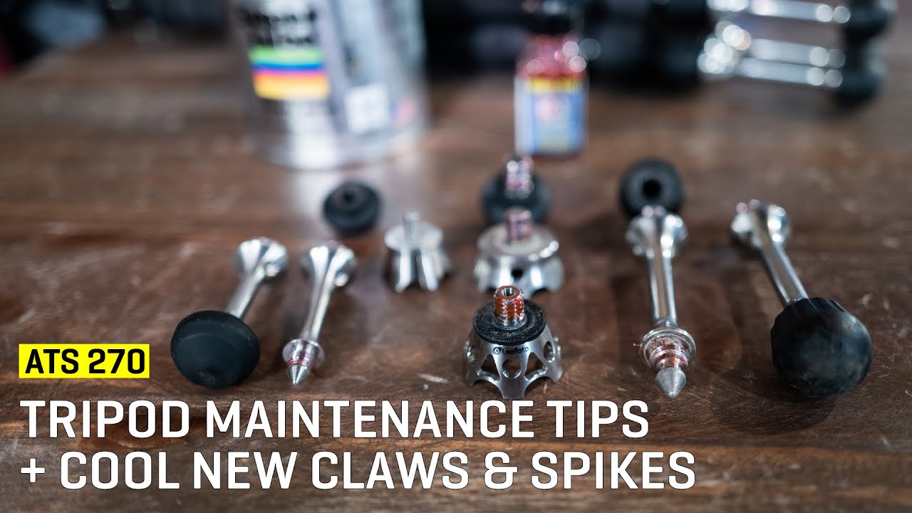 Приближение к сцене 270: советы по уходу за штативом + крутые новые когти и шипы