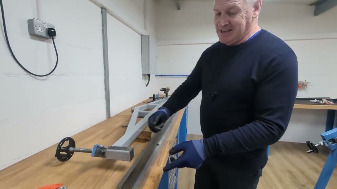 Making an attachment to turn Sheet Metal Rollers into Folders