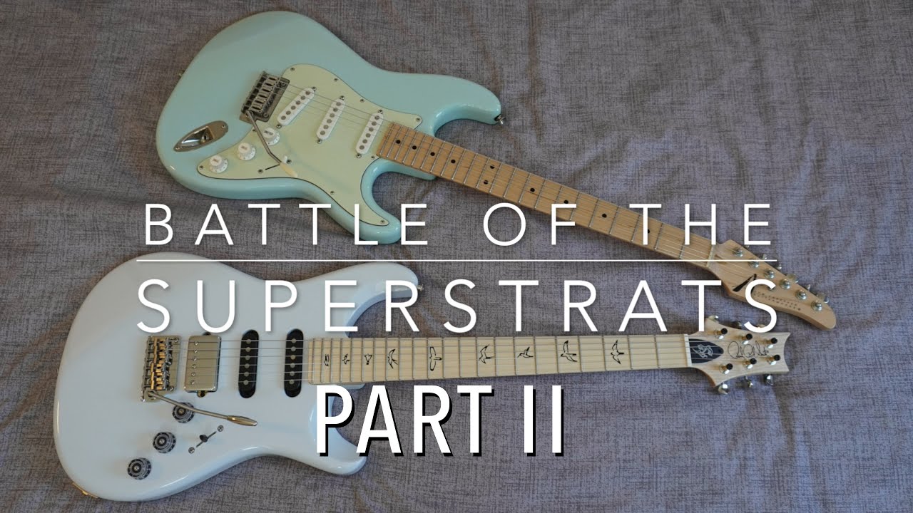 PRS Fiore vs Tom Anderson Classic Icon - Battle of the Superstrats (HiGain Sounds)