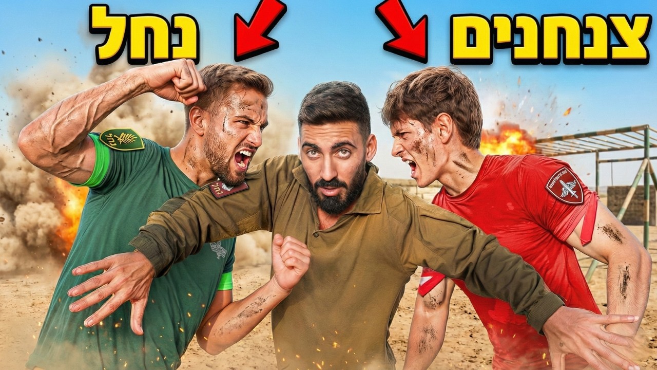 חטיבת נח״ל נגד חטיבת צנחנים | איזו חטיבה חזקה יותר?