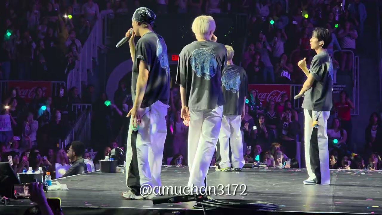 P1Harmony [P1ustage H:MOST WANTED] World Tour in Toronto 2025.10.07: Dancing Queen&If You Call Me 4K