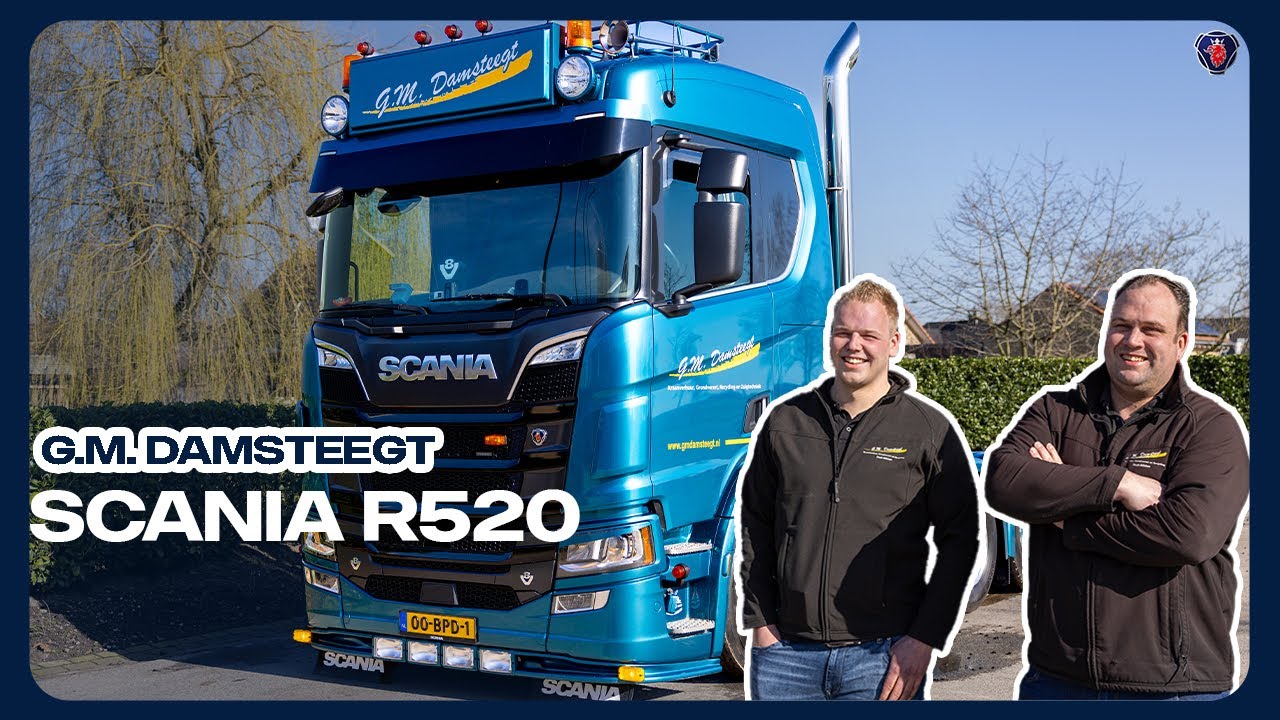 G.M. Damsteegt: 33 jaar vakmanschap | Scania KOTR