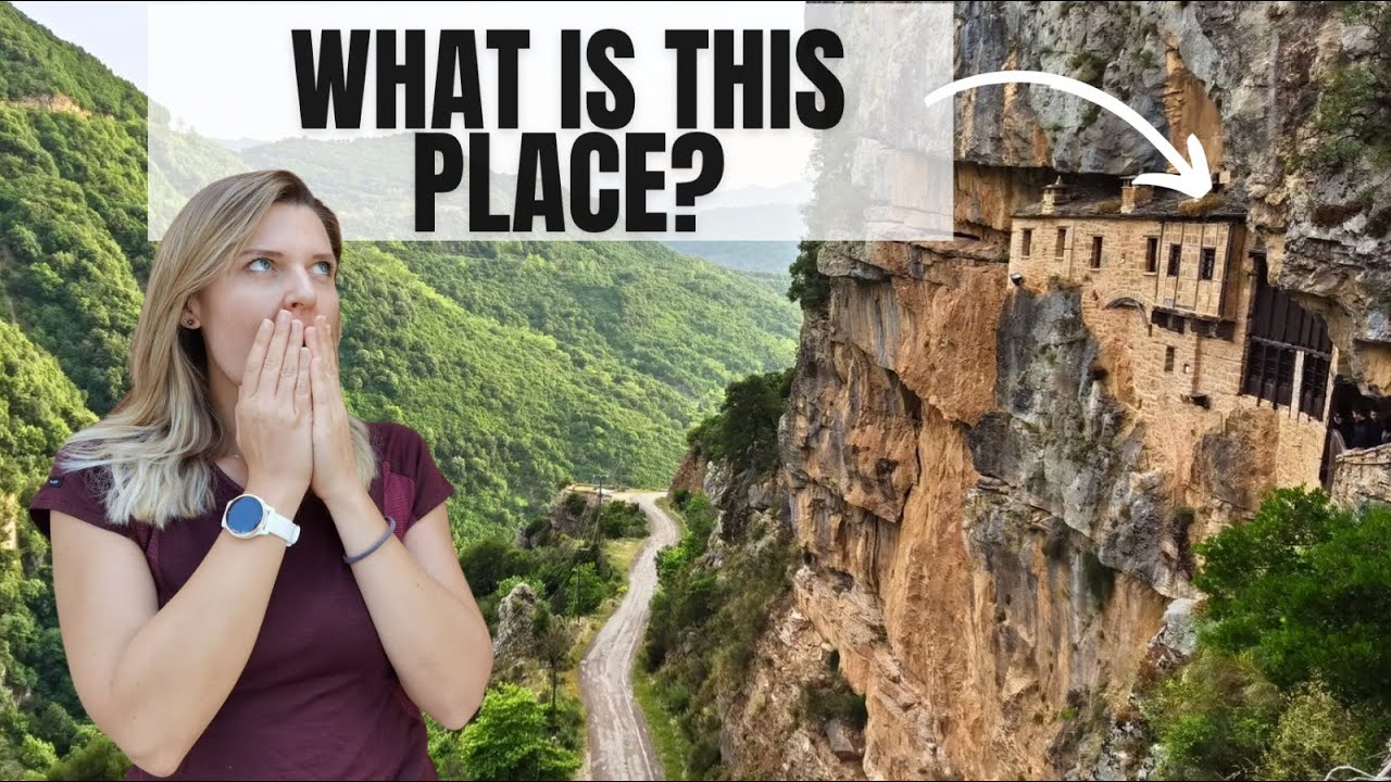 Have you ever seen something like this? | Greece 🇬🇷 (Built into the rock!)