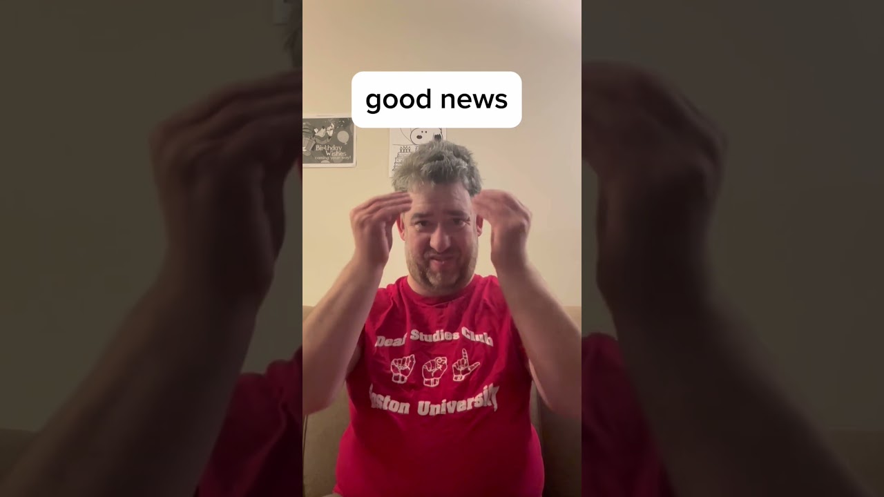 ASL sign for news / good news / bad news     / Learn ASL