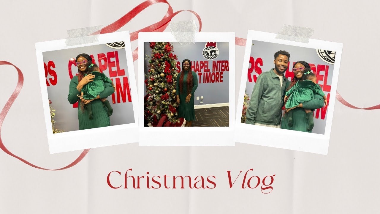 Christmas Day with Family 🎄| Church Moments | Game Night 