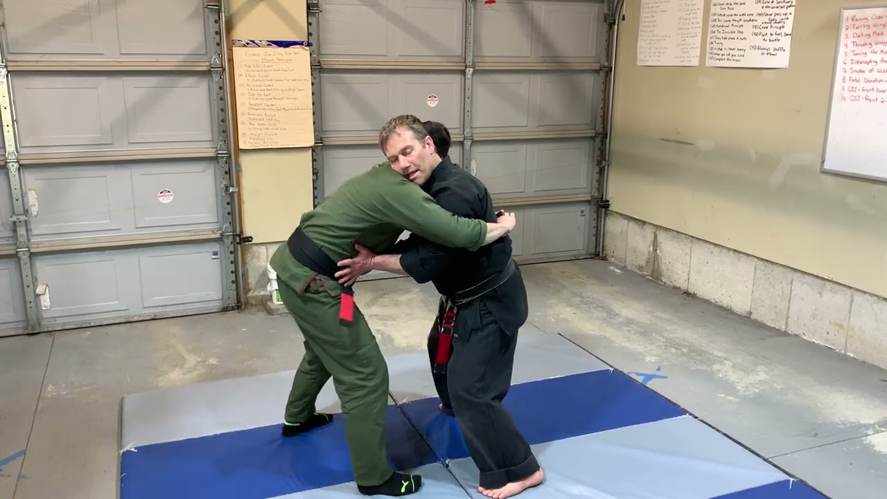 Front Bear Hug (Kenpo/BJJ/MMA) Hip Throw - Jamie Seabrook