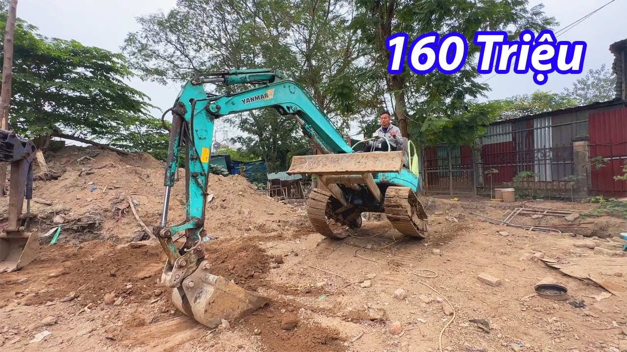 Giá Rẻ Bất Ngờ : Máy Xúc Làm Vườn Giá Chỉ Hơn 1 Trăm Triệu Đồng - Bán Nhanh Đón Tết