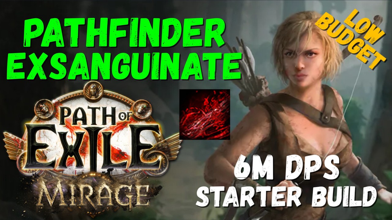 [POE 3.28] Pathfinder Exsanguinate Starter Build + High Budget Version