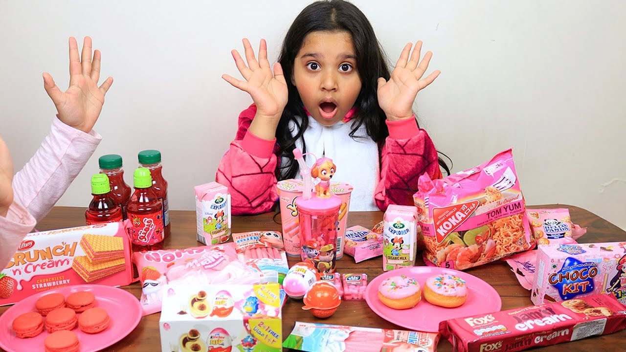 يوم كامل وردي !!!  FULL DAY PINK CHALLENGE